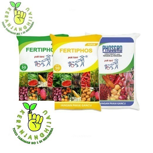 Pupuk Phospat SP TSP PHOSGRO FERTIPHOS Repack 1 Kg - Best Quality