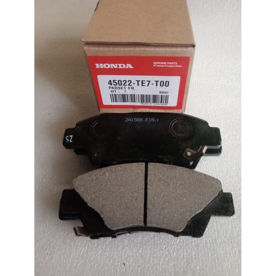 KAMPAS REM DEPAN/BRAKE PAD ORI MOBILIO (45022-TE7-T00)