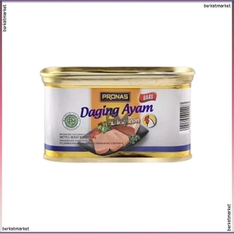 

CANNED FOOD PRONAS LUNCHEON 198G KORNET DAGING SAPI AYAM