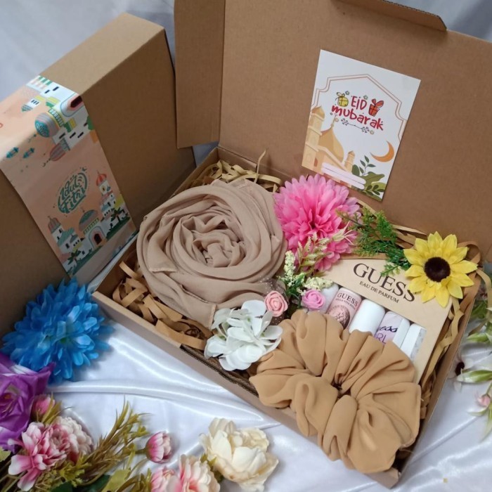 

NEW ! BEST SELLER hampers set O / Kado / Gift / Parcel / Hadiah - beige