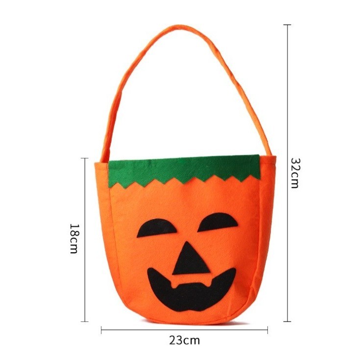 

NEW ! BEST SELLER Tas Pumpkin Labu Halloween Bag Trick or Treat Tas Anak - Tipe B