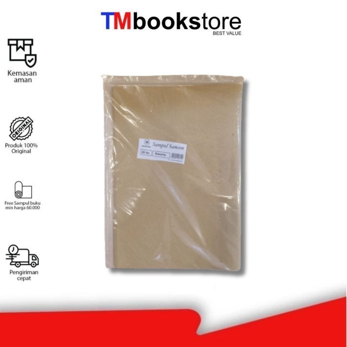 

SAMPUL SAMSON KWARTO LIPAT @20PCS TMBOOKSTORE