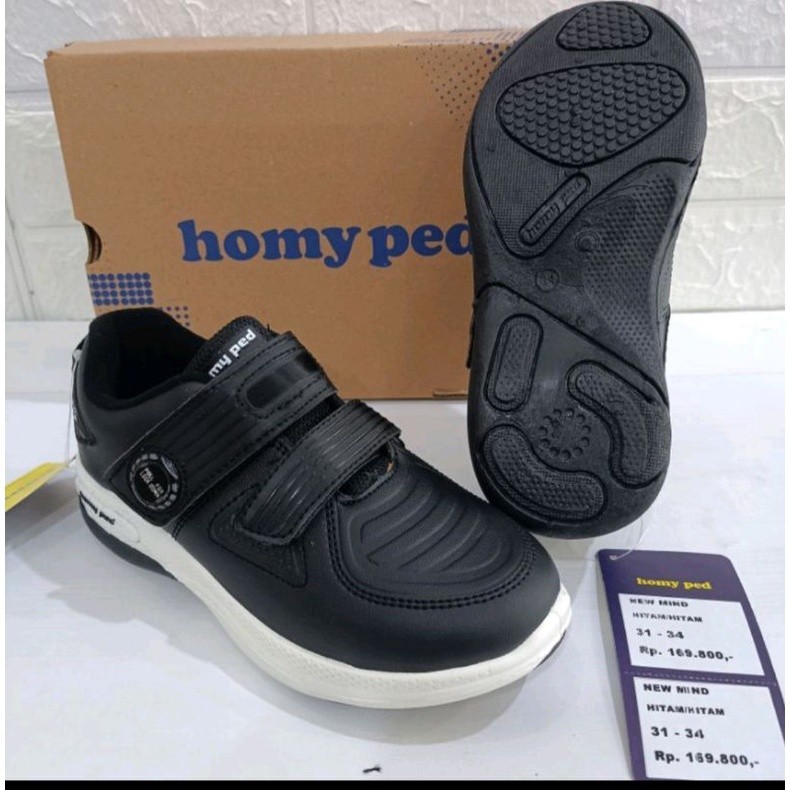 AN51GA Homyped Newmind sepatu sekolah anak SD