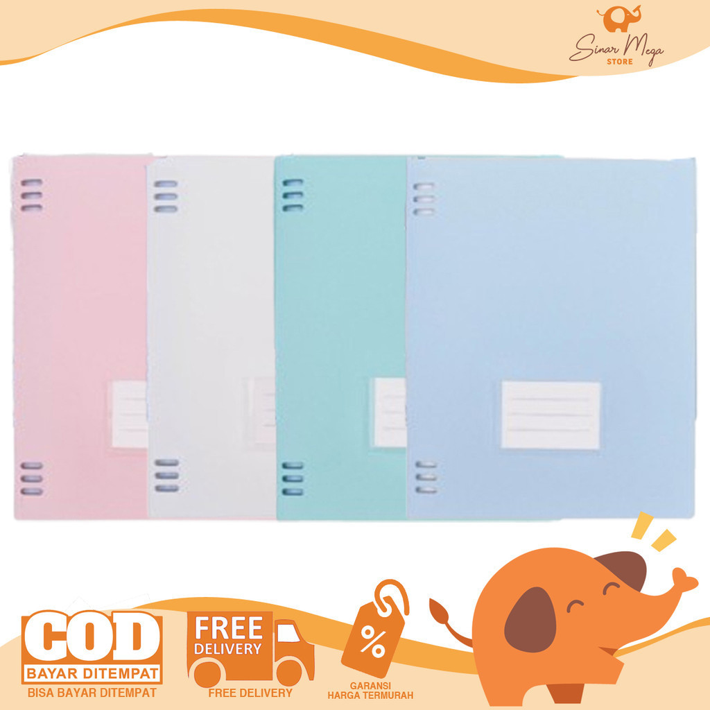 

Joyko Binder Note BN-102 Pastel Color B5 Kertas Loose Leaf Binder Big Boss Murah