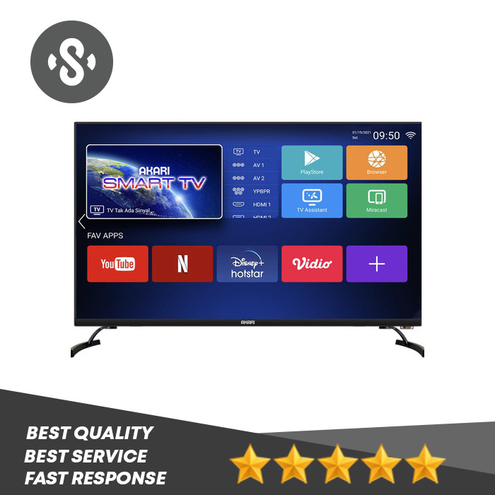 LED TV SMART ANDROID AKARI 32 INCH AT - 5532 B