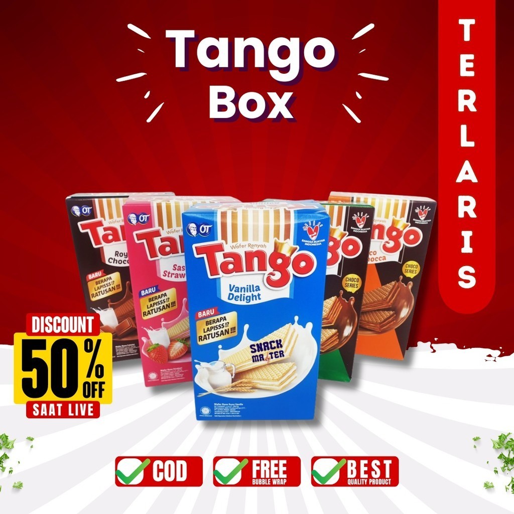 

WAFER TANGO 20 PCS /BOX 20*7gr /TANGGO atayatoko