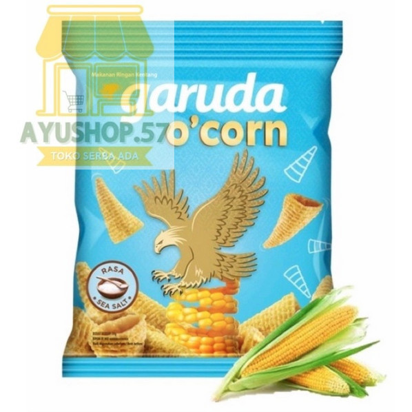 

GARUDA CRUNCHY O'CORN POTATO RENCENG - O'CORN SEA SALT - AYUSHOP57