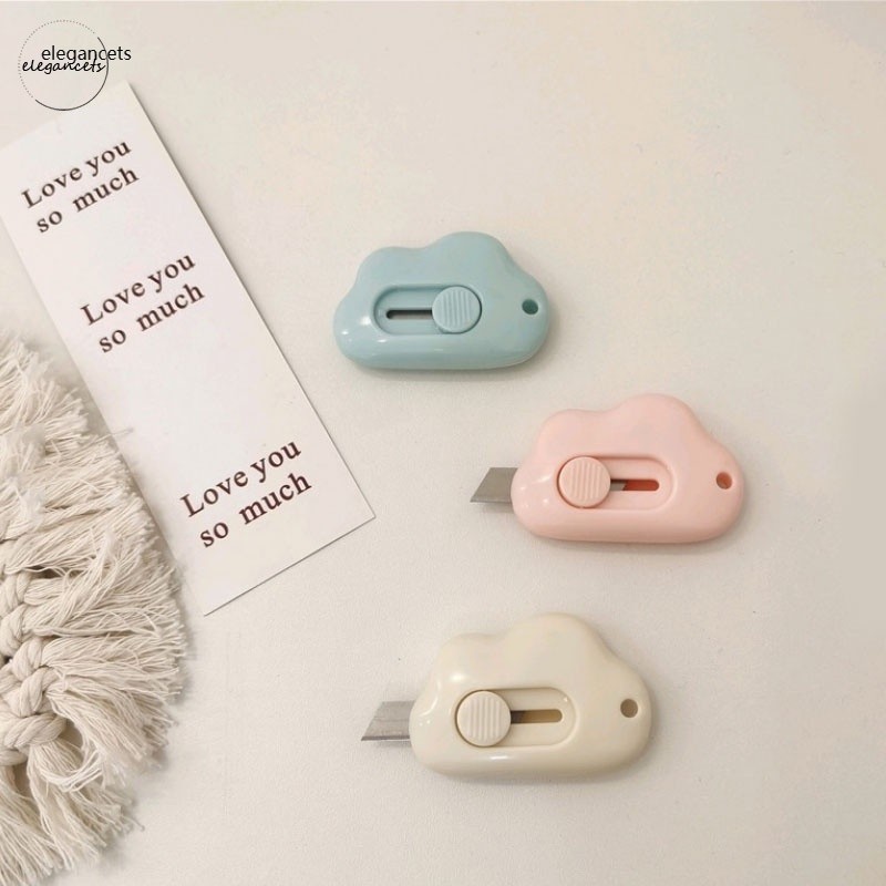 

Mini Cutter Cloud Atau Silet Kecil. Cutter Mini Lucu Bentuk Awan Cocok Untuk Para Traveller. Small Knife Office E