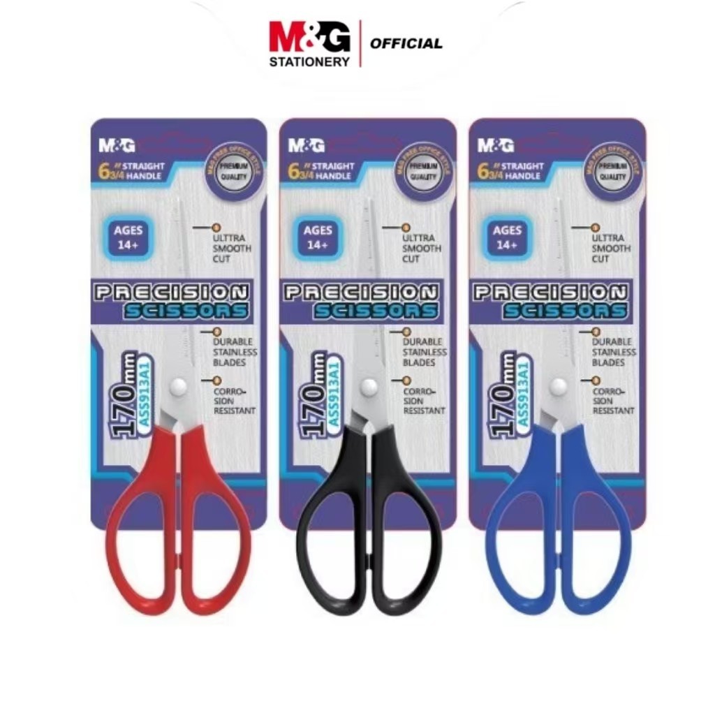 

M&G Straight Scissors / M&G Gunting Serbaguna / Gunting Kertas ASS913A Berkualiats