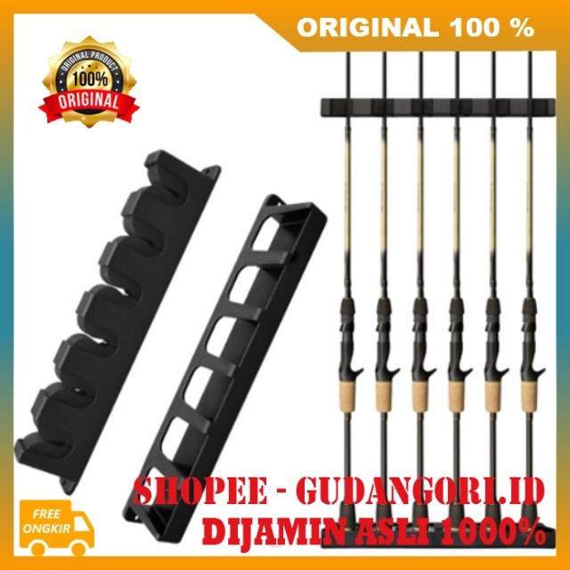 Rak Pancing Dinding Gantungan Pancing Joran Dinding Tempat Pancing Dinding Rak Joran Pancing Dinding