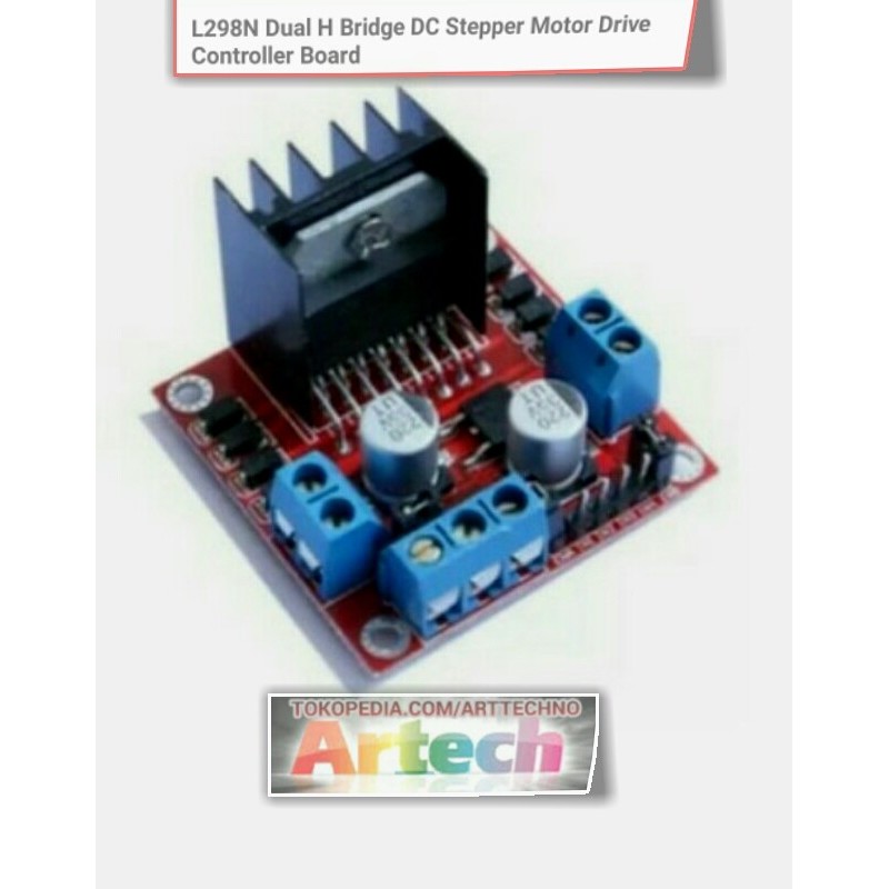 KS99 L298N Dual H Bridge DC Stepper Motor Drive Controller Board