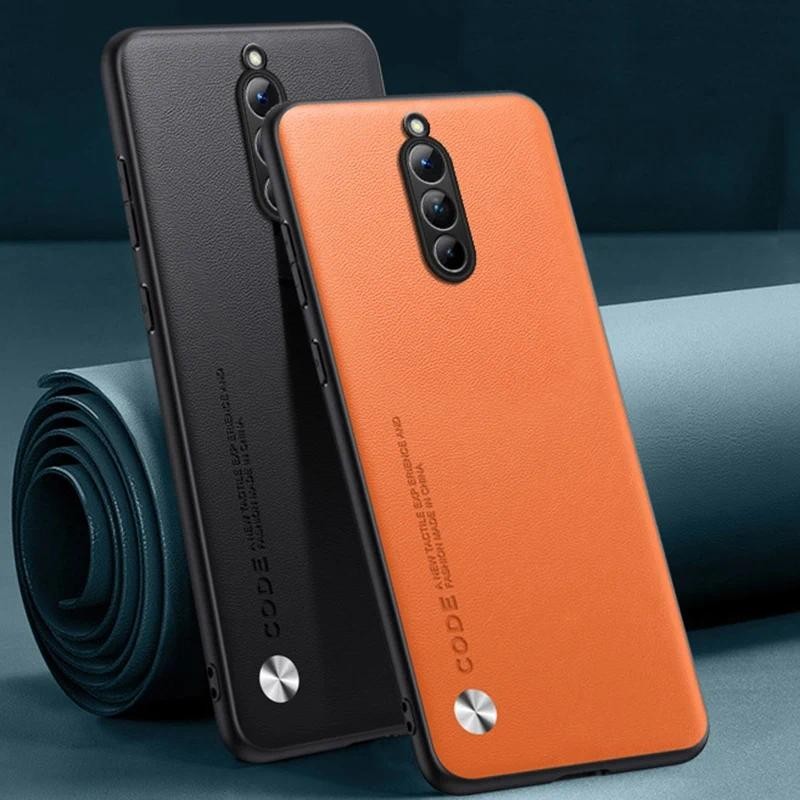 Untuk Nubia Red Magic 8 10 Pro case Serat Karbon Kulit Perlindungan Silikon Penutup belakang Untuk Z