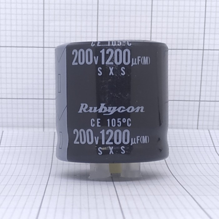 Elco 1200uf 200v / Kapasitor Elco 1200uf 200v / Elco 1200-200V