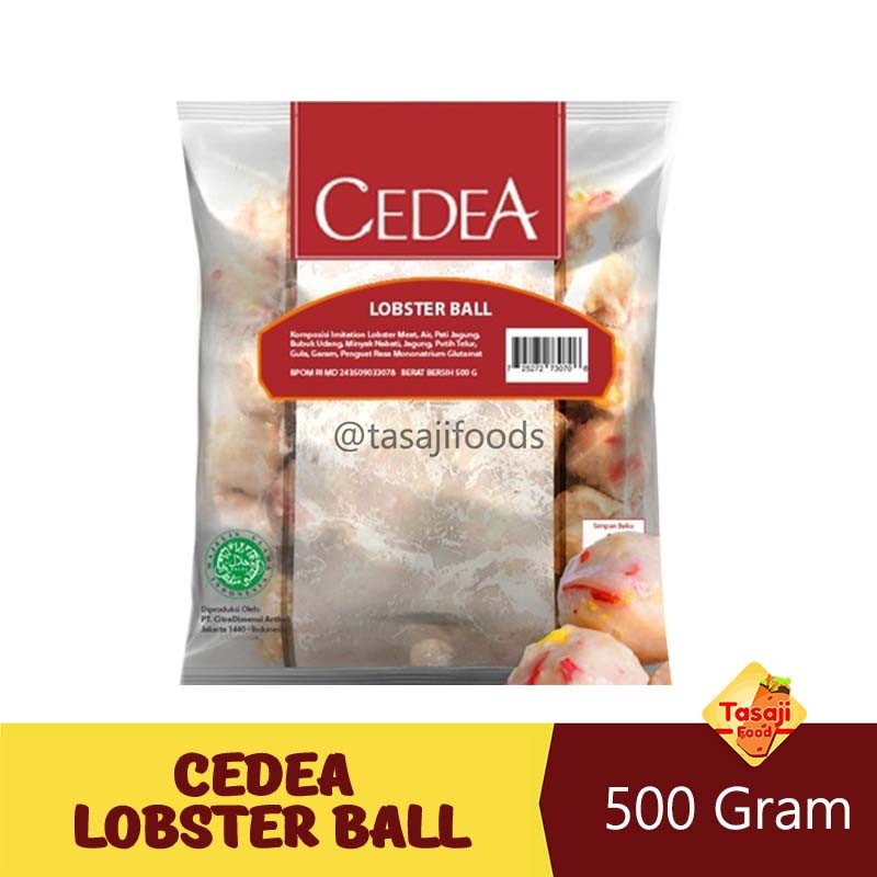 

Cedea Premium Lobster Ball 500 Gram Bakso Lobster