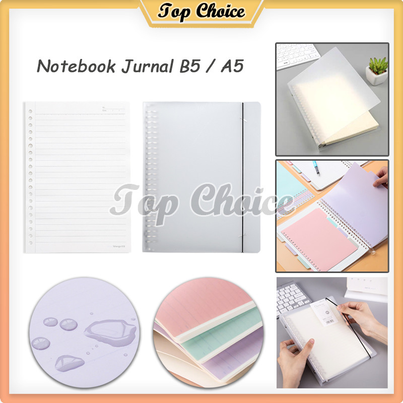 

Binder Dengan A5 / B5 / Cover Binder / Binder Dengan Transparan