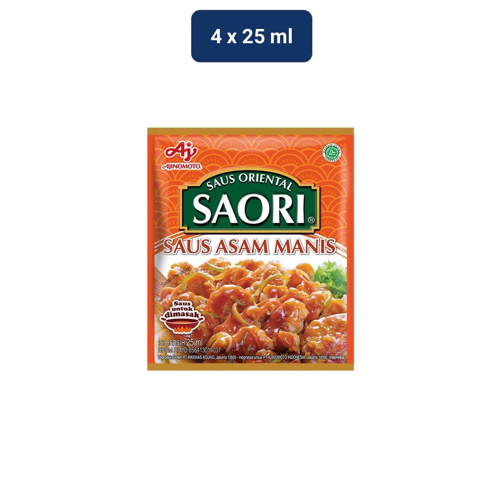 

Saori Saus Asam Manis 4 x 25 ML