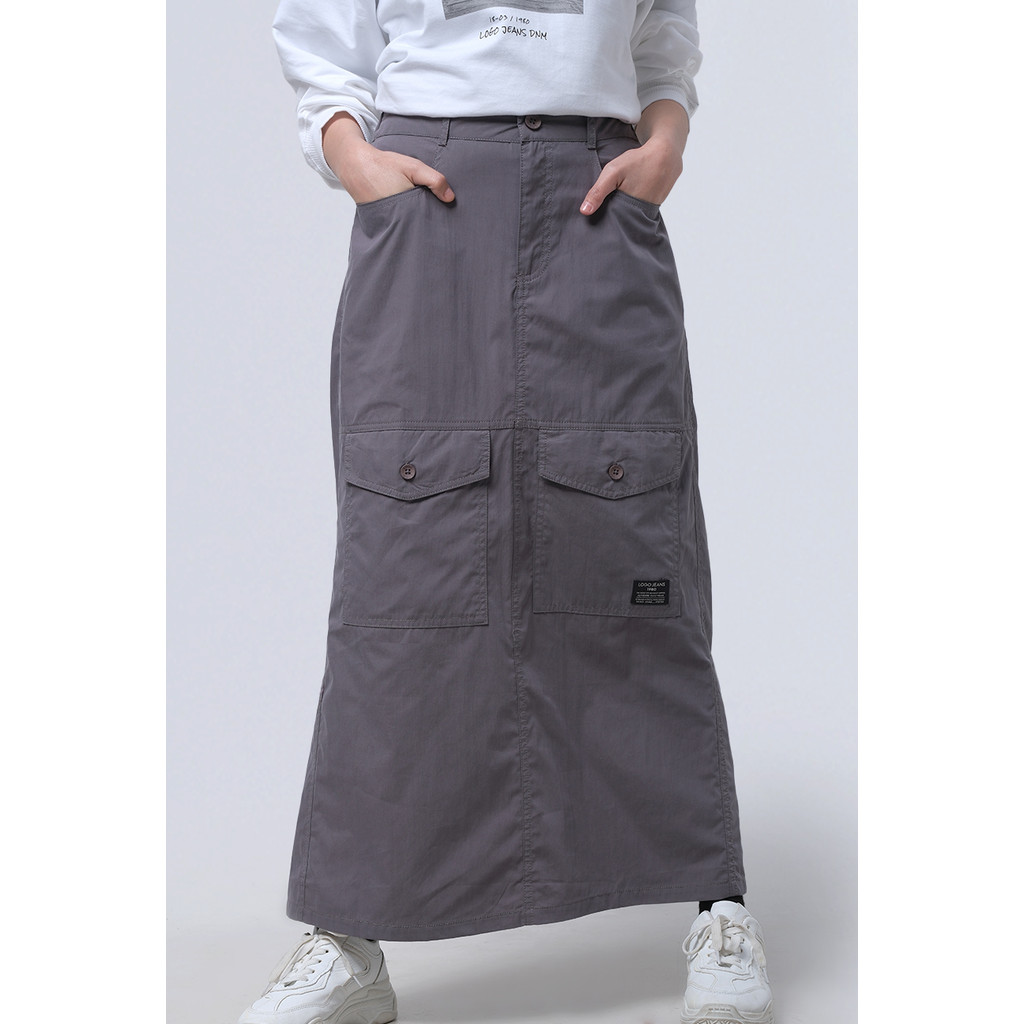 Logo Jeans - Rok Panjang Xavlera 53047L5GY