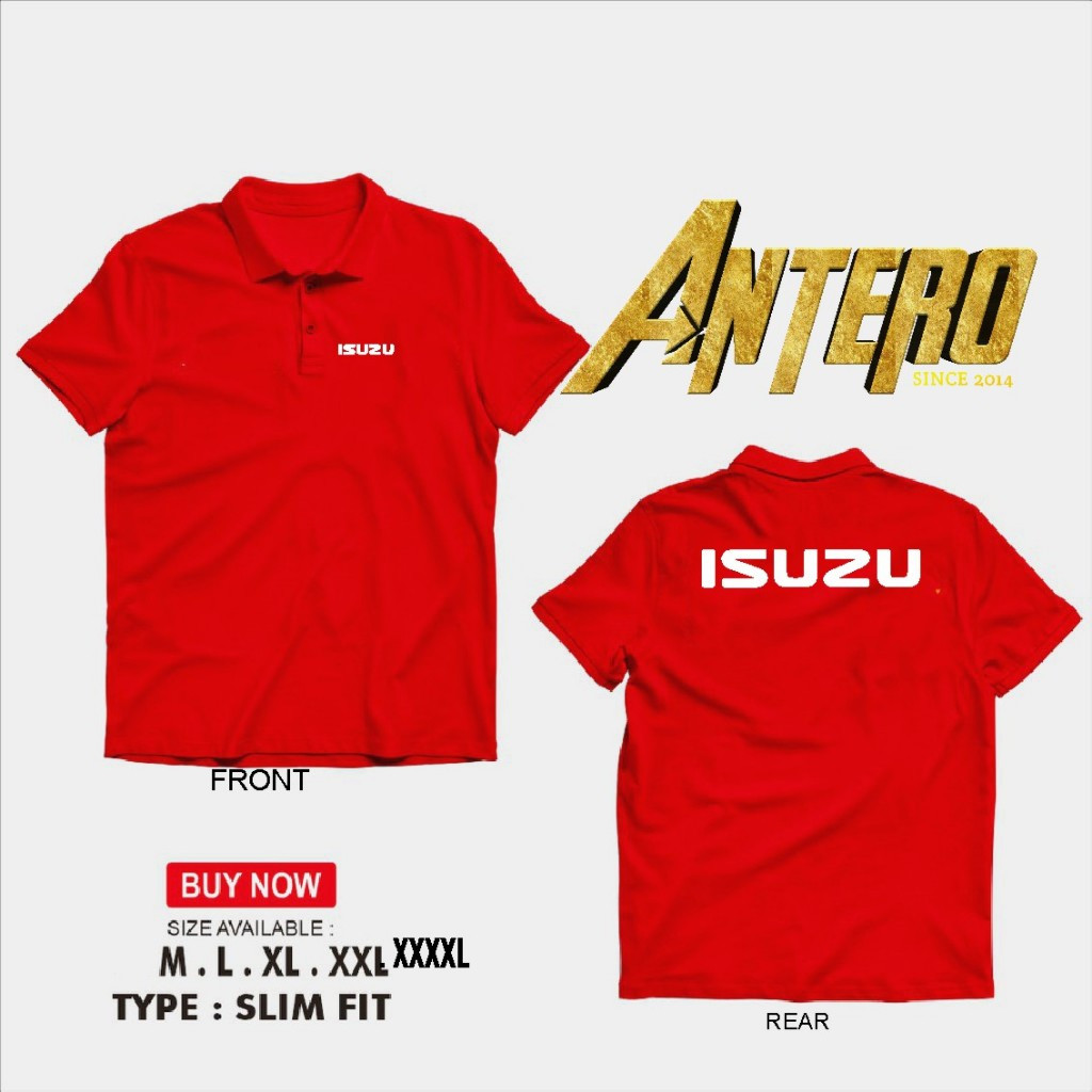 Kaos Kerah Poloshirt otomotif rajanya diesel isuzu _Playmoreshop