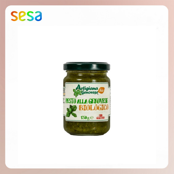 

Artigiana Genovese Organic Pesto Alla Genovese Biologico 130 Gr