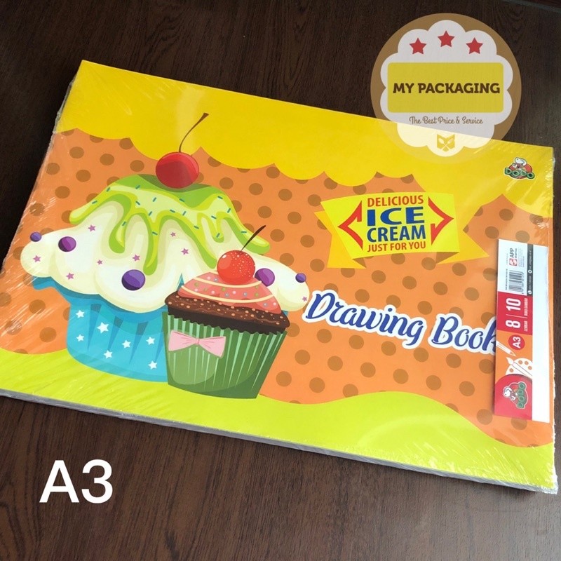 

Buku Gambar A3 8 Lembar harga per 1 buku - my packaging vplast [ COD ]