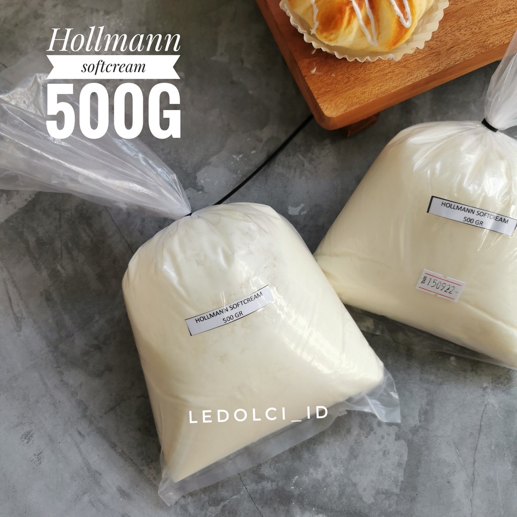 

HOLLMANN SOFTCREAM SOFT CREAM HOLLMAN HOLMAN KEMASAN REP 500 GRAM