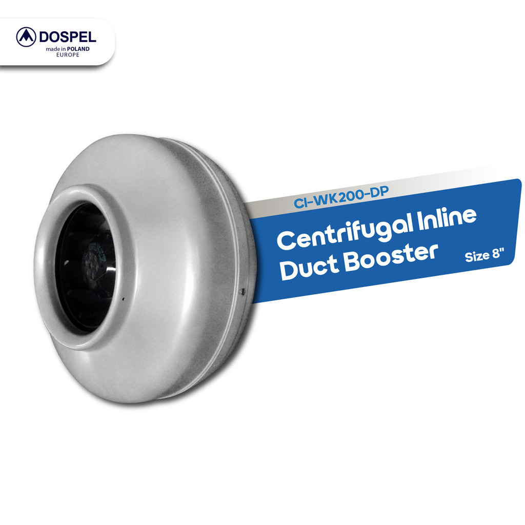 Inline Fan 8" Centrifugal Inline Duct Booster Exhaust Fan 10 Inch