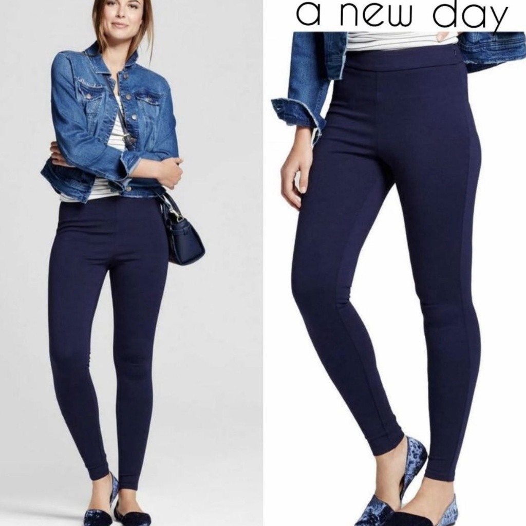 GC - A NEW DAY Skinny Fit Ponte Pants / Cut Label