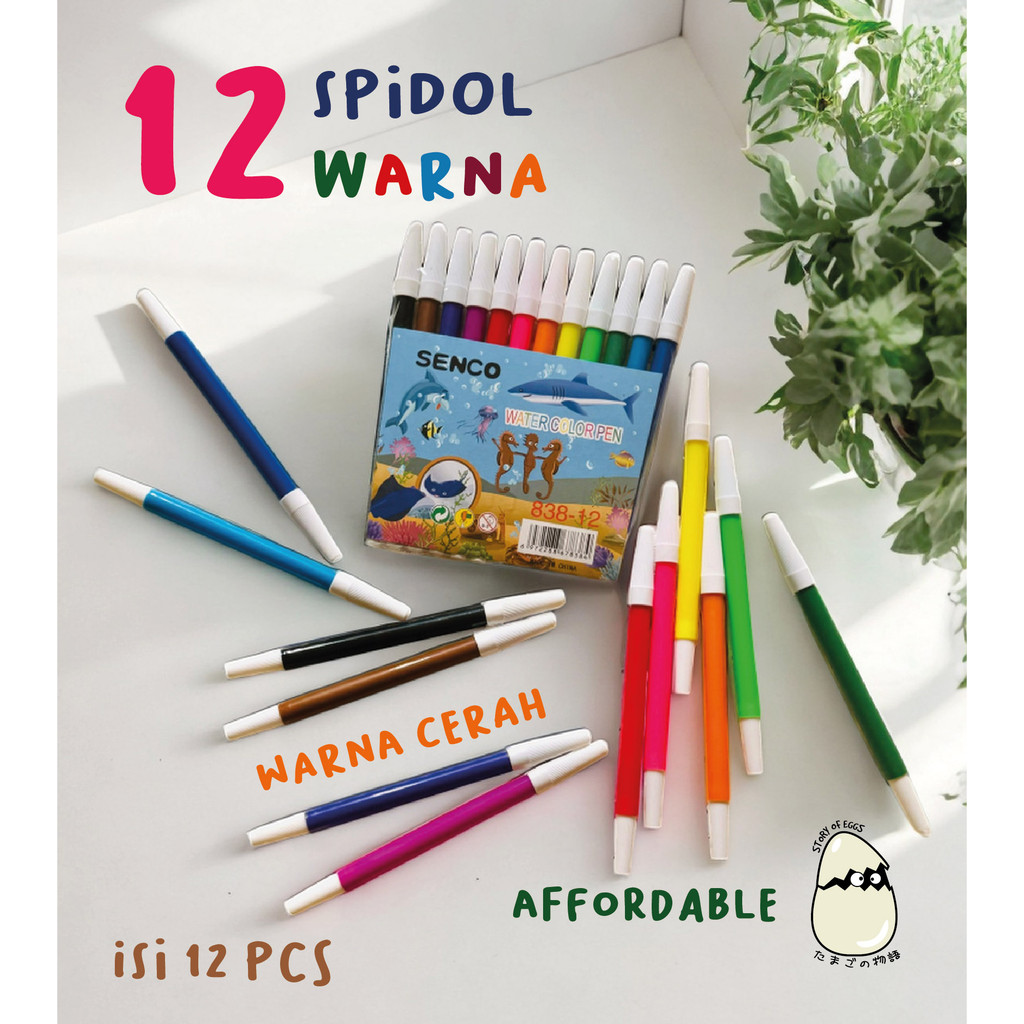 

Spidol 12 Warna Marker Set Spidol Spidol DIY Painting Spidol Pastel Pulpen Diy Highlight Drawing