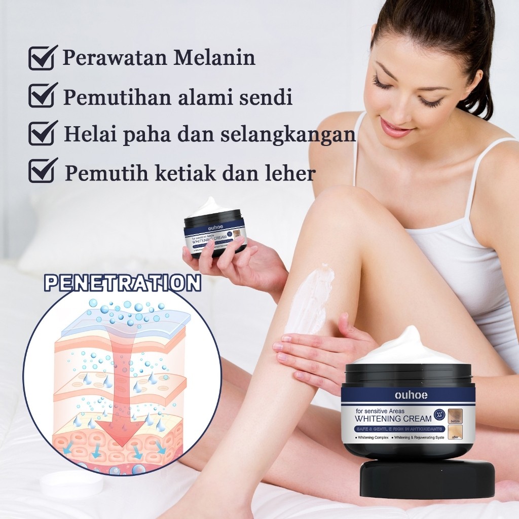 Pemutih miss v Pemutih selangkangan Memutihkan selangkangan hitam Pencerah selangkangan 30g Pemutih 