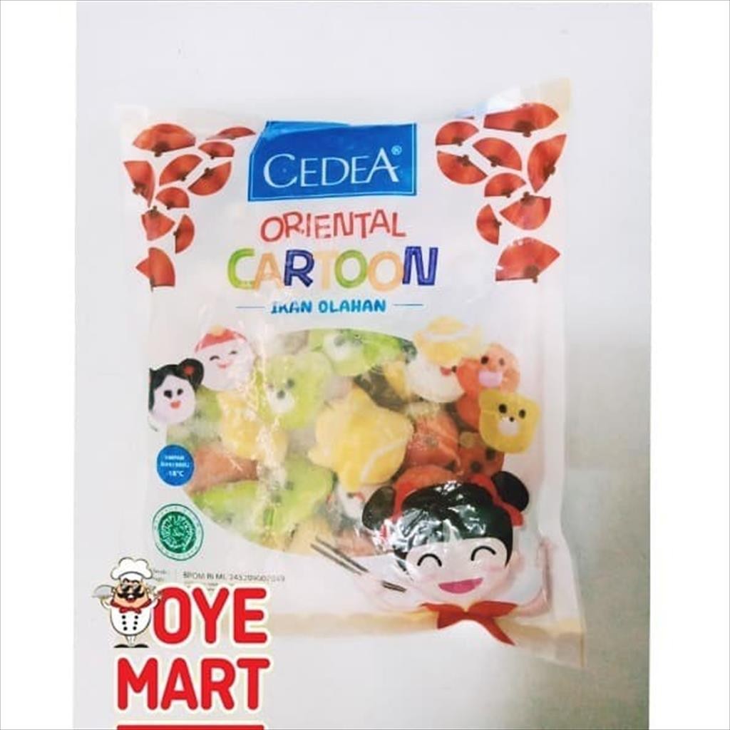 

CEDEA ORIENTAL CARTOON 500GR COCOK UNTUK BEKAL SI KECIL