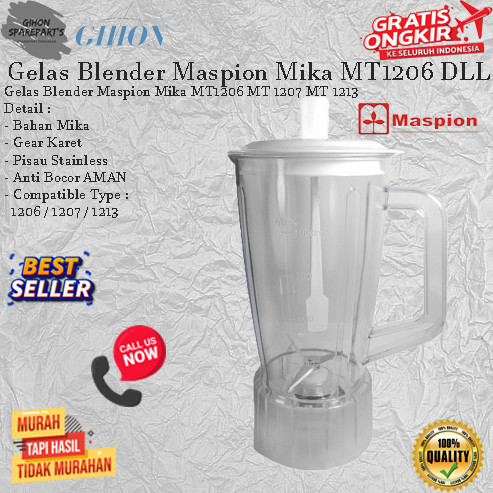 Gelas Blender Maspion / Gelas Juicer Maspion