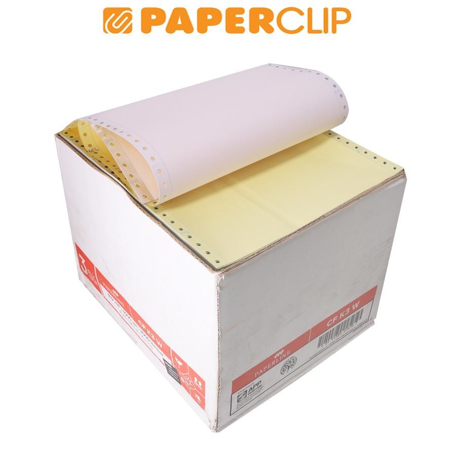 

KERTAS CONTINUOUS FORM PAPERLINE K-3 NCR CLR@1000S