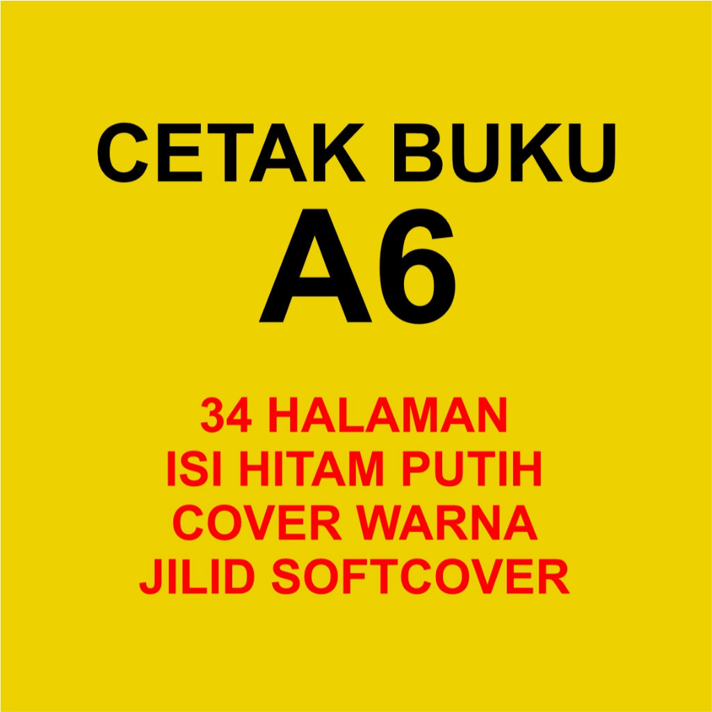

CETAK BUKU A6 STAPLES TENGAH 34 HAL