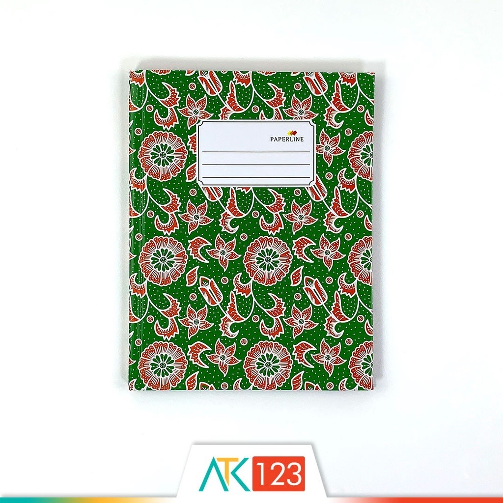 

Buku Tulis Hardcover Paperline Quarto / Kuarto / Kwarto 100 Lembar