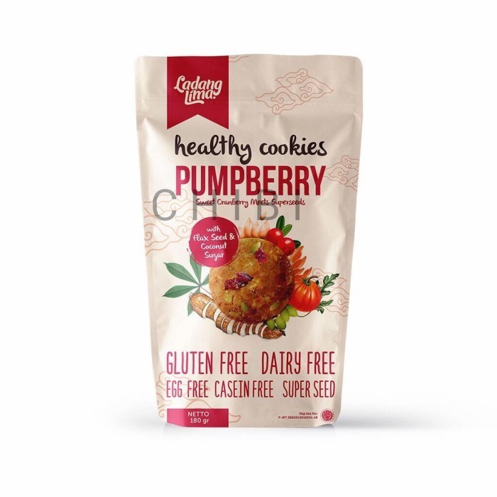 

nb ladang lima pumpberry cookies 180gr gluten free