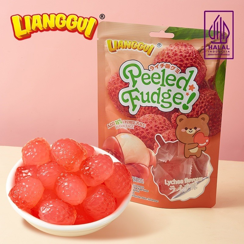 

[Buah kering halal]LIANGGUI CRYSTAL CANDY Lianggui Rasa Leci PERMEN LUNAK ANEKA RASA STROBERI, MANGGA Permen Buah Candy Corno Permen Rasa Buah Mangga Jeruk & trawberry Permen Lunak