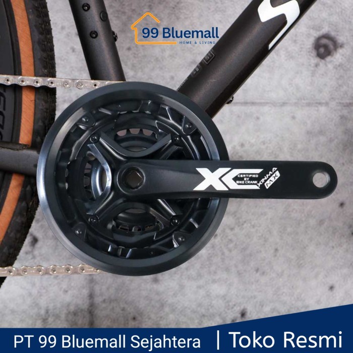 Gigi Crankset Sprocket Sepeda 24T 34T 42T 7/8/9 Speed