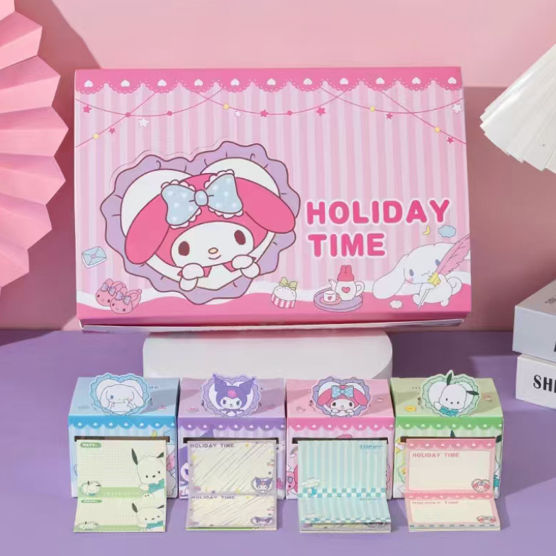 

[ CRATK ] STIKER LABEL NAMA PULL OUT ROLL UNTUK / STICKY NOTE LABEL NAMA DENGAN BOX MOTIF KAWAII