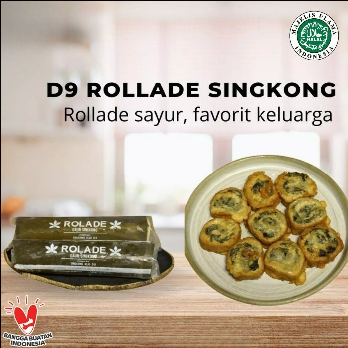 

Rolade Daun Singkong D-9 Khas Sala tiga Frozen Siap Goreng