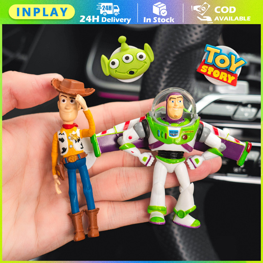 Hiasan Dashboard Mobil & Parfum Mobil / Pajangan Parfum Dashboard Mobil / Toy Story Buzz and Woody P