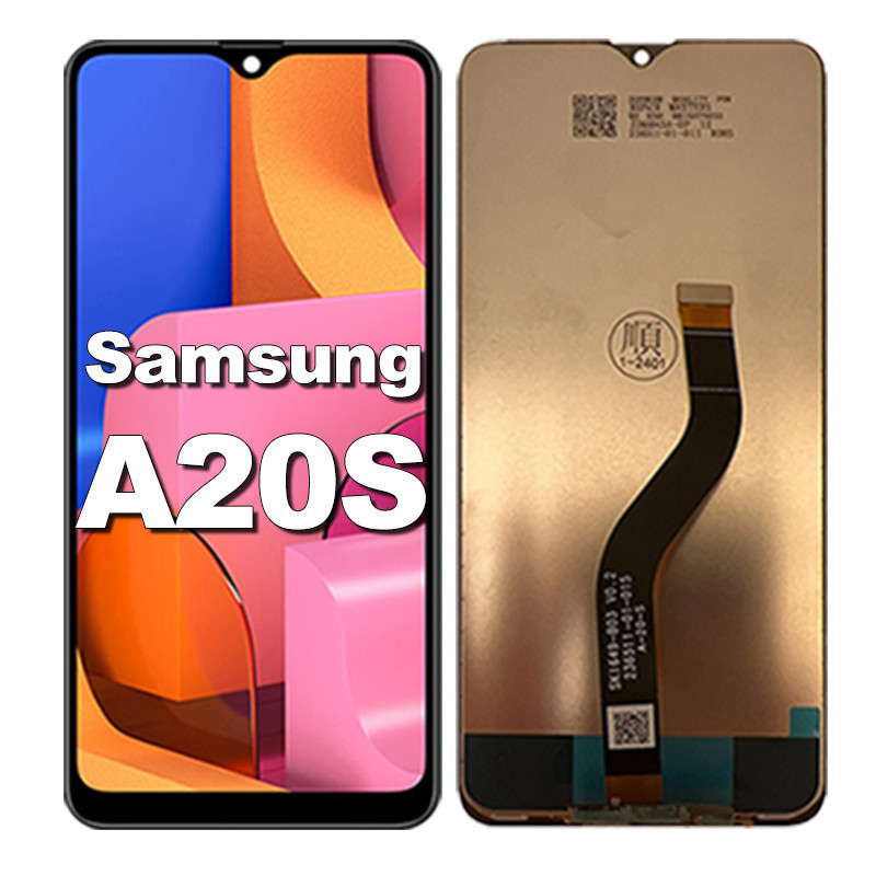 LCD SAMSUNG A20S TOUCHSCREEN Kompatibel Untuk Fullset Asli Crown Murah Ori Compatible For Glass Touc