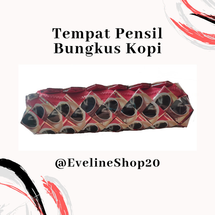 

[Promo] Tempat Pensil Sleting Bungkus Kopi Kotak Pensil Bungkus Kopi Murah