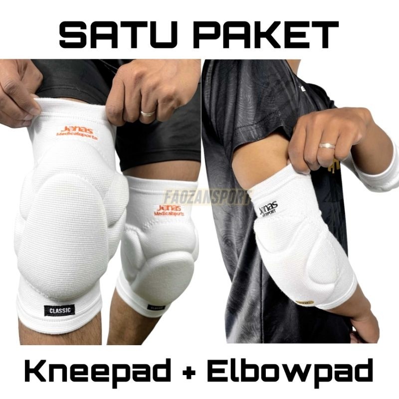 D44PZ Kneepad V2 classic Elbow pro touch jonas Pelindung siku dan lutut kiper futsal Knee Pad Elbow 