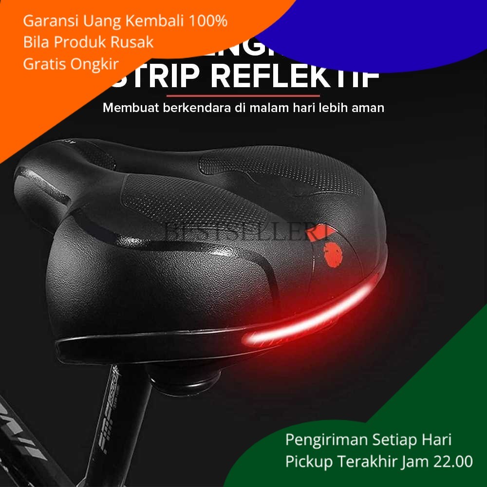 BS Sadel Sepeda Empuk Sadel Sepeda Termurah Dudukan Ontel Soft Semua Kursi Sepedah Jok Bmx Murah