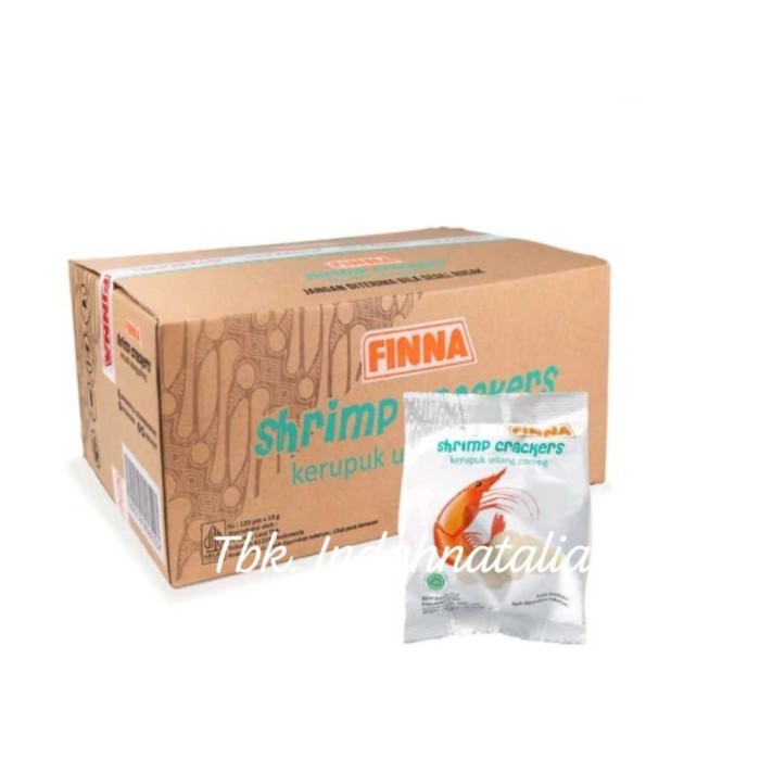 

BEST SELLER Finna Kerupuk Udang ENAK Siap Makan 1 DUS / Shrimp Crackers Goreng