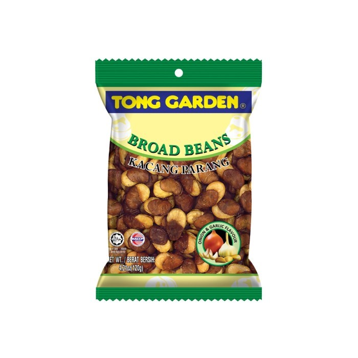 

TONG GARDEN Onion & Garlic Broad Beans 120g