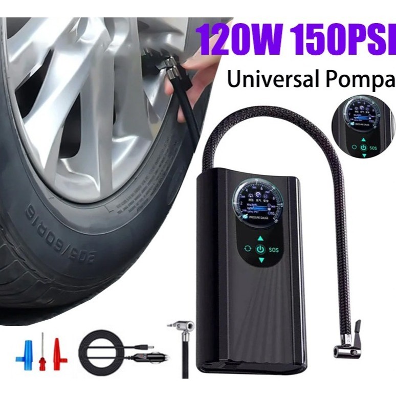 Berkualitas Elektrik Pompa Ban Mobil / Pompa Ban Mobil Elektrik Serbaguna