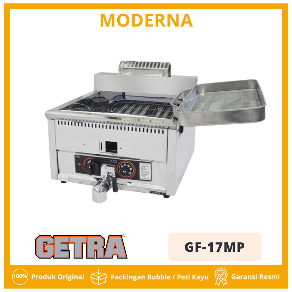 GETRA GF-17MP DEEP FRYER GAS THERMOSTAT TABLE TOP