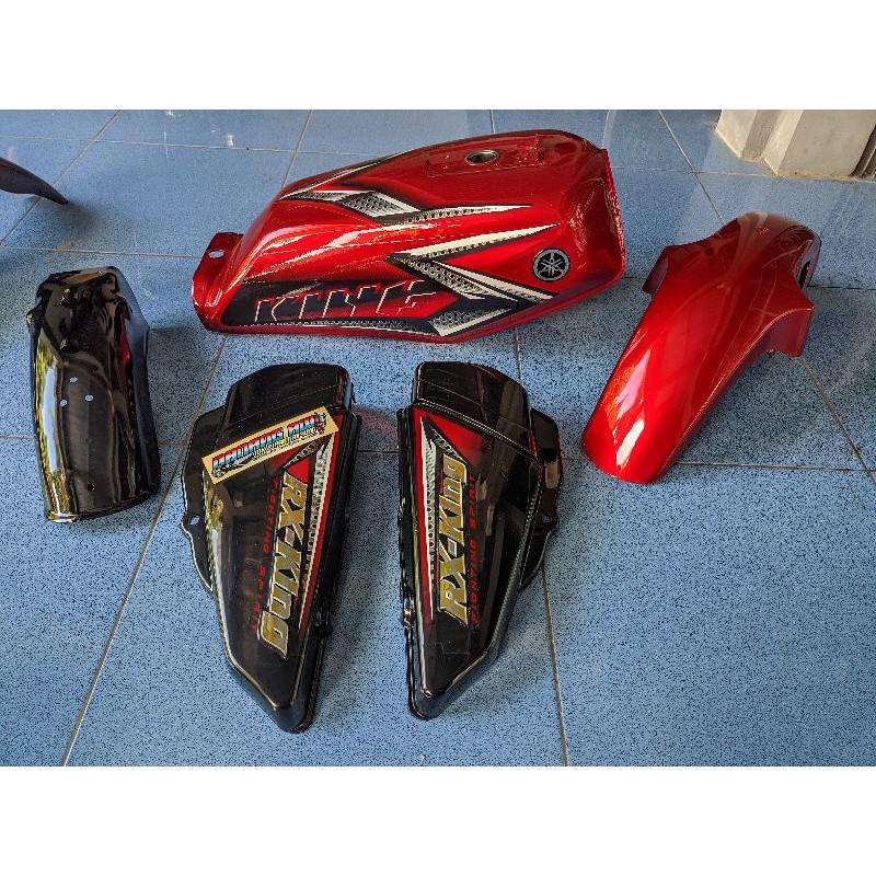 TENGKI TANGKI RX KING 2008 MERAH STRIPINH RX KING 2008 MERAH BOX AKI RX KING LIST BODY RX KING 2008