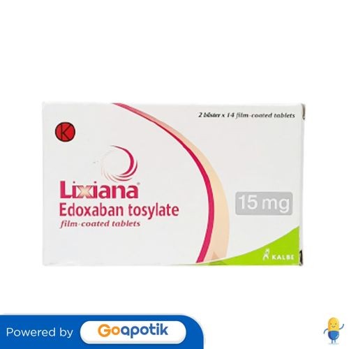 Lixiana 15 Mg Box 28 Tablet